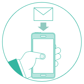 決済が完了すると、利用明細がメールで届きます。